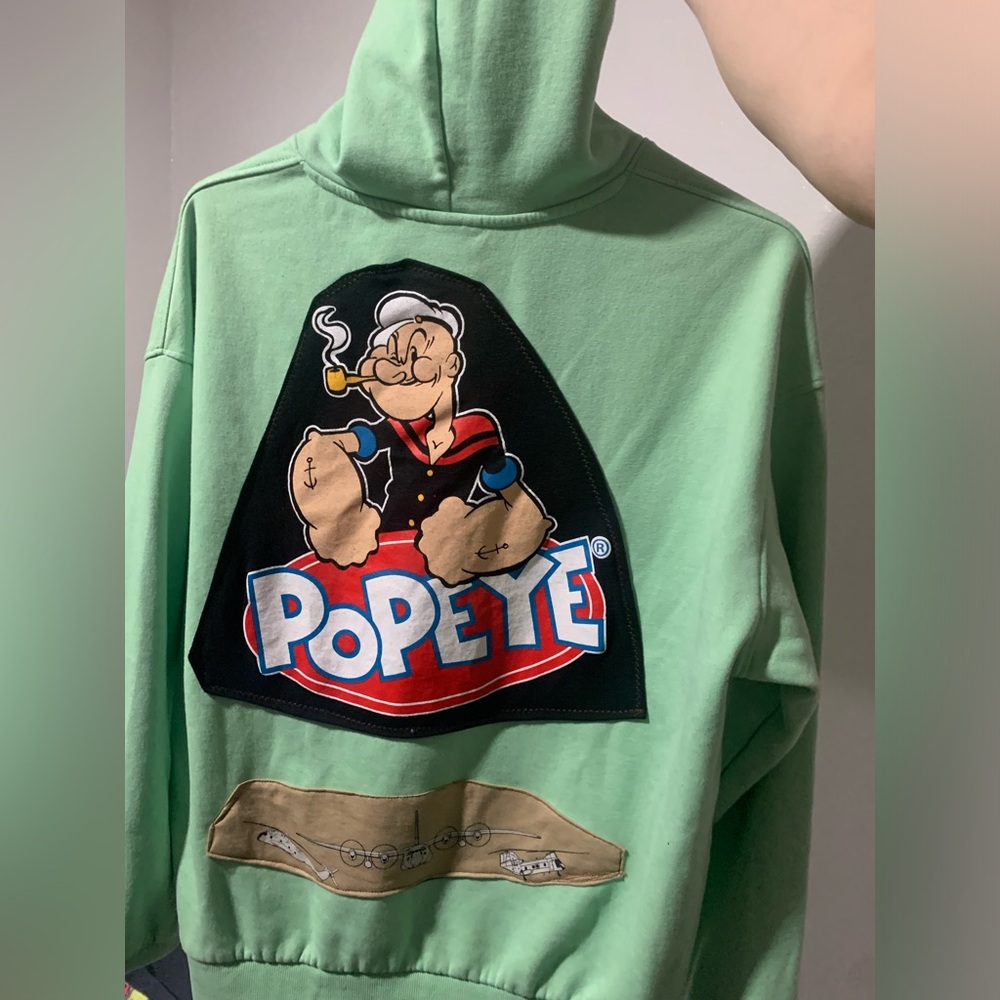 Popeye plane hoodie